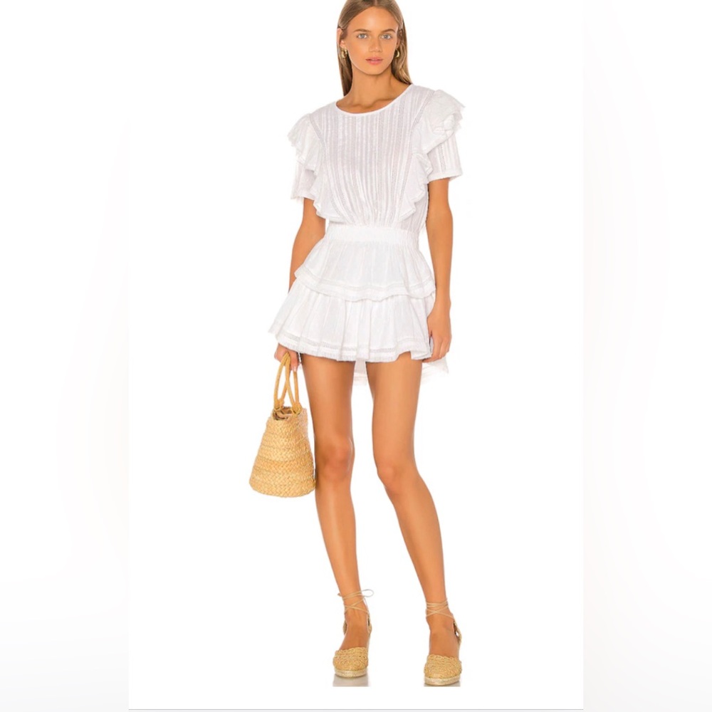 Loveshack Fancy Natasha Mini Dress